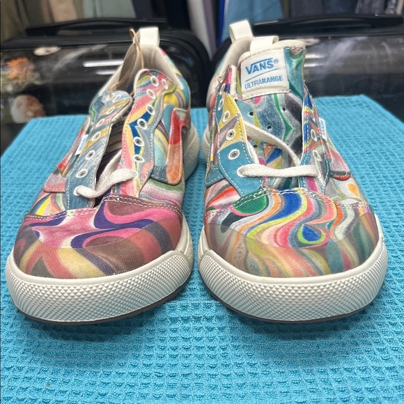 Vans Chris Johanson Ultra Cush Ultra Range Colorful Swirl Pattern NWT - Picture 3 of 6